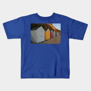 Pastel Sheds, Bournemouth, February 2024 Kids T-Shirt